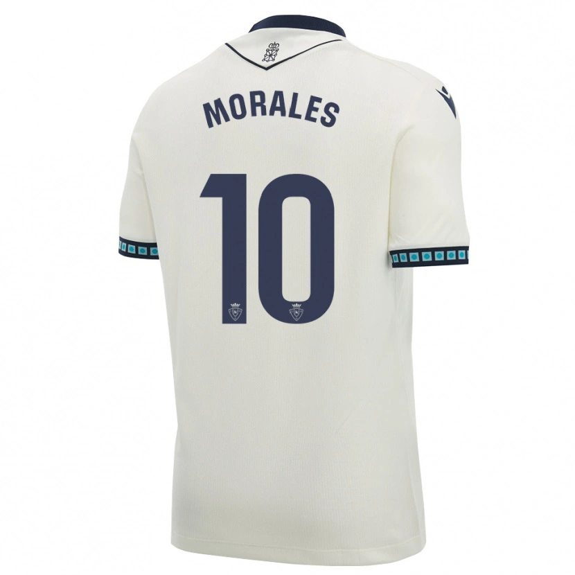 Danxen Kvinnor Anai Morales #10 Vit Svart Ljus Himmelsblå Bortatröja Matchtröjor 2026/27 Tröjor T-Tröja