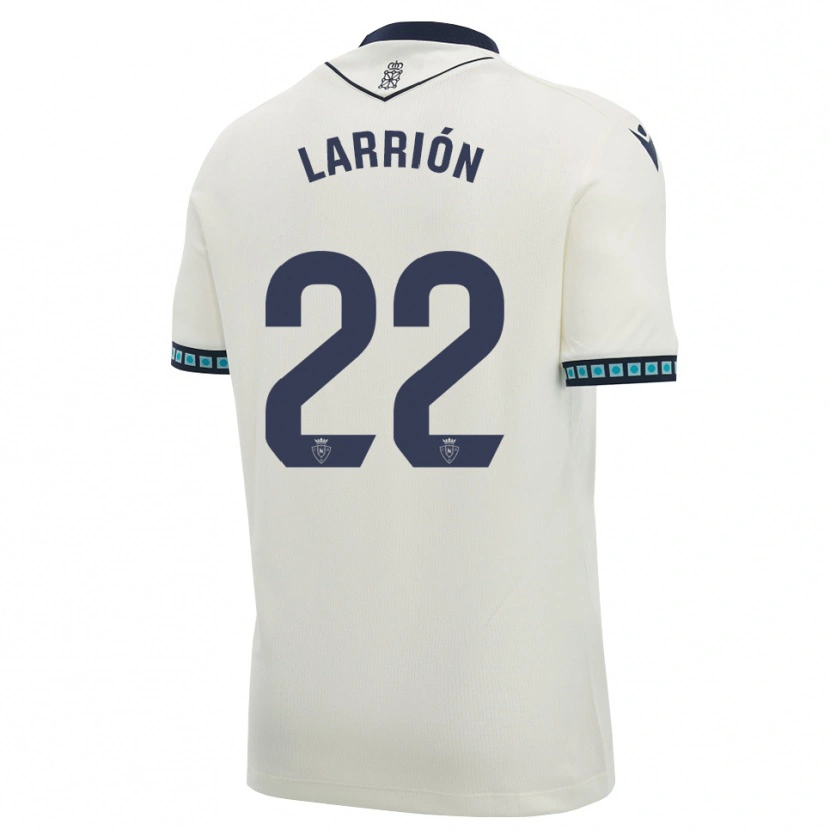 Danxen Kvinnor Asier Larrión #22 Vit Svart Ljus Himmelsblå Bortatröja Matchtröjor 2026/27 Tröjor T-Tröja