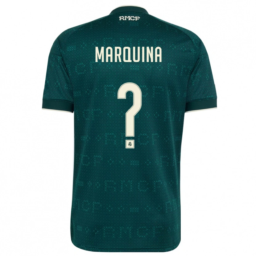 Danxen Kvinnor Guillermo Marquina #0 Mörk Skiffergrå Vit Bortatröja Matchtröjor 2026/27 Tröjor T-Tröja