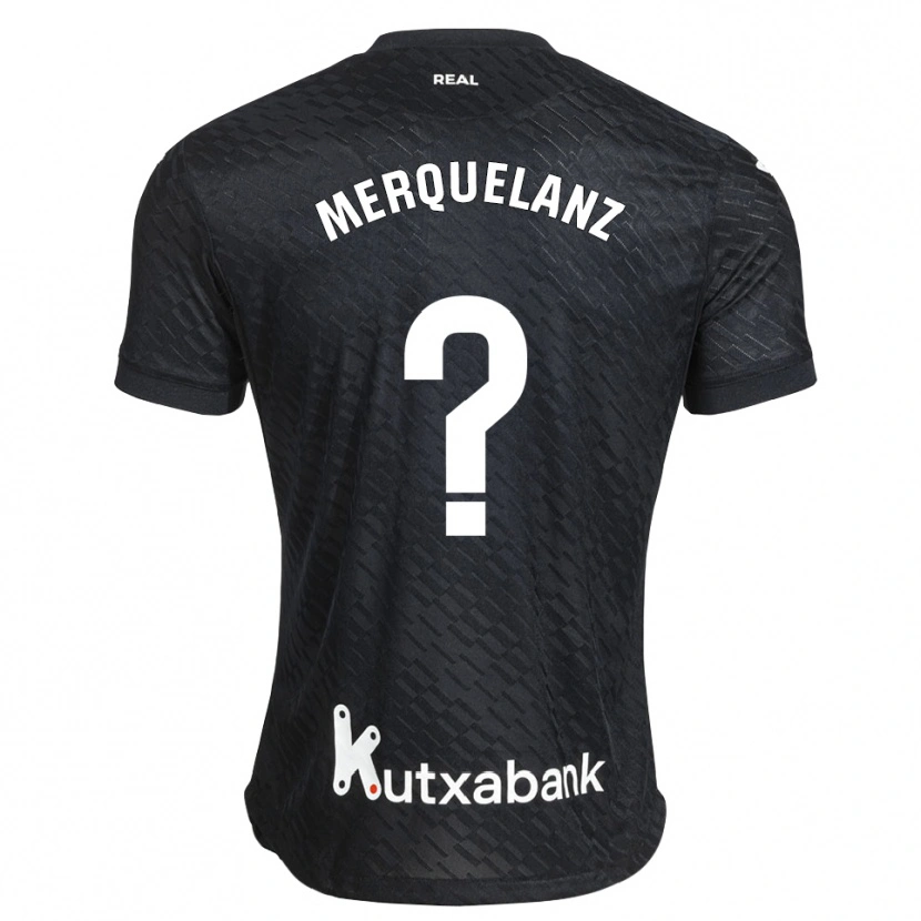 Danxen Kvinnor Martin Merquelanz #0 Svart Vit Bortatröja Matchtröjor 2026/27 Tröjor T-Tröja