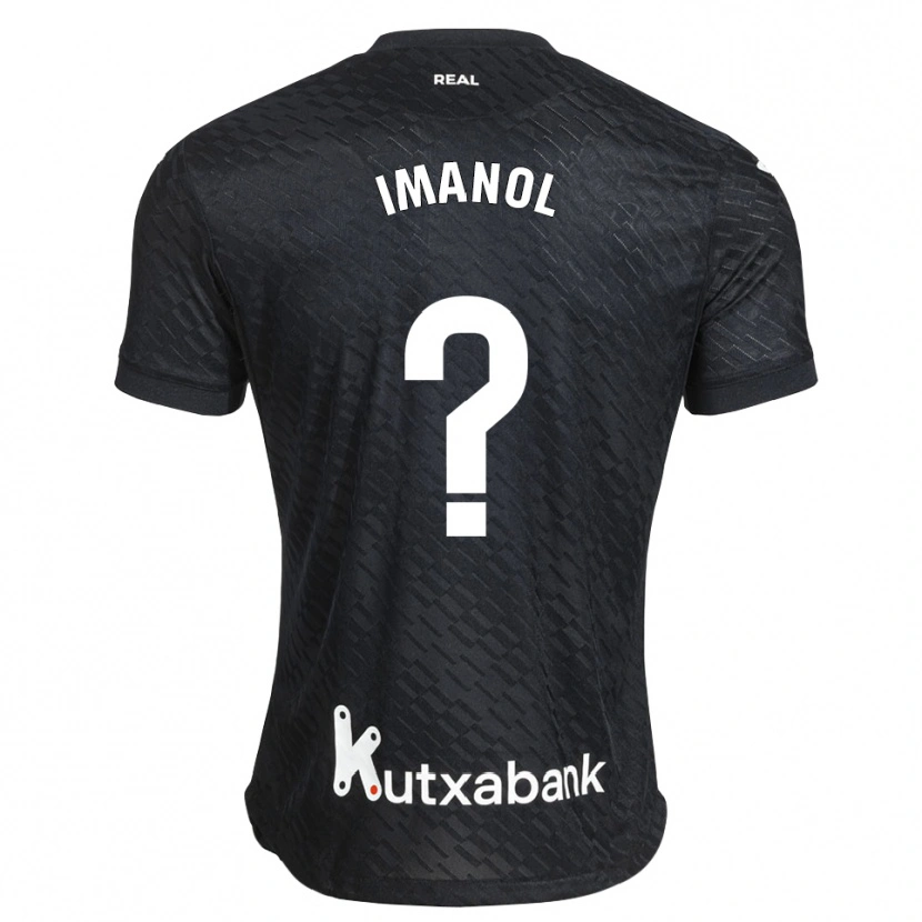 Danxen Kvinnor Imanol #0 Svart Vit Bortatröja Matchtröjor 2026/27 Tröjor T-Tröja