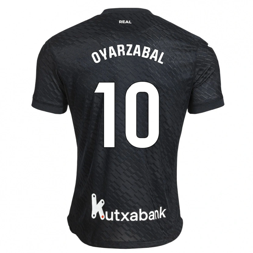 Danxen Kvinnor Mikel Oyarzabal #10 Svart Vit Bortatröja Matchtröjor 2026/27 Tröjor T-Tröja