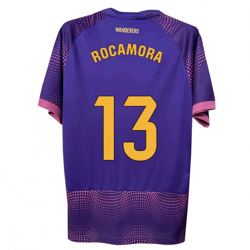 Danxen Kvinnor María Rocamora Díaz #13 Lila Vit Rosa Bortatröja Matchtröjor 2026/27 Tröjor T-Tröja