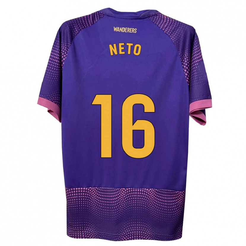 Danxen Kvinnor Martim Neto #16 Lila Vit Rosa Bortatröja Matchtröjor 2026/27 Tröjor T-Tröja
