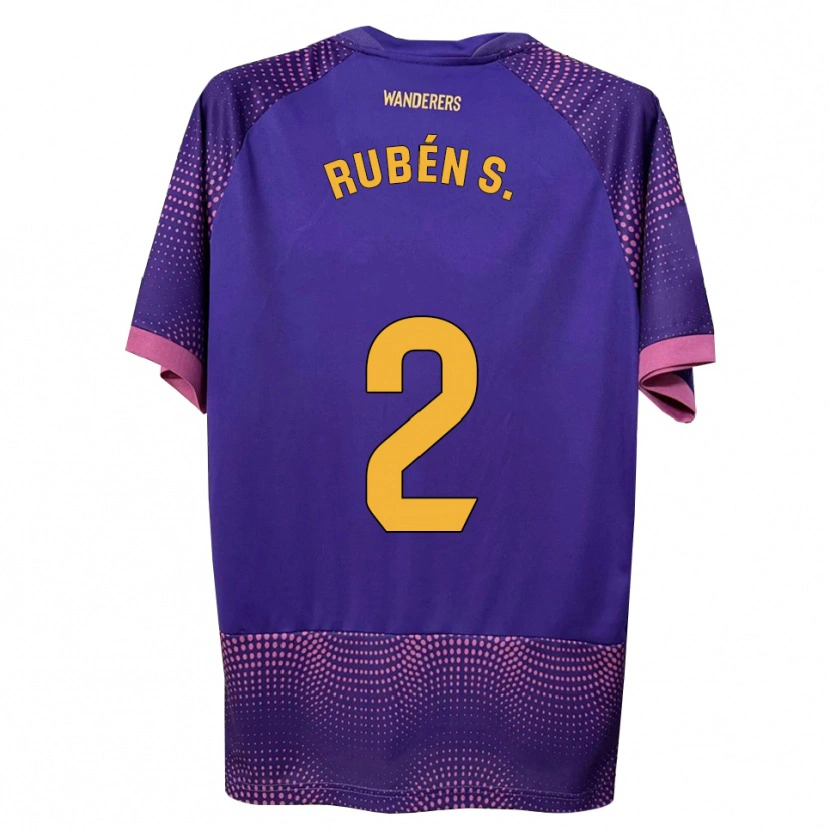 Danxen Kvinnor Rubén Sánchez #2 Lila Vit Rosa Bortatröja Matchtröjor 2026/27 Tröjor T-Tröja