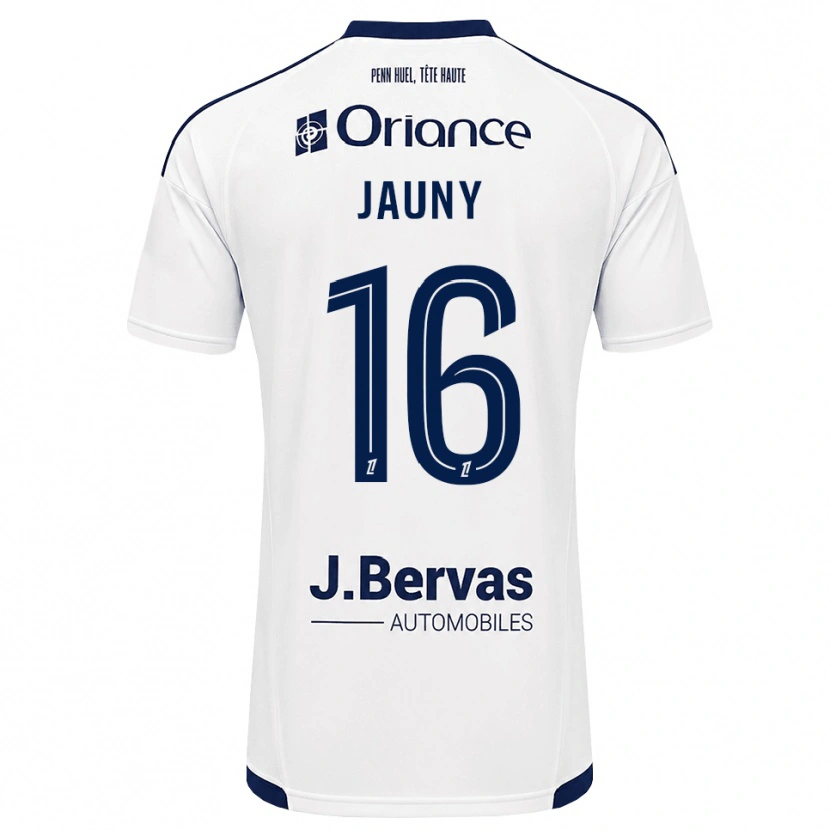 Danxen Kvinnor Noah Jauny #16 Marinblå Vit Bortatröja Matchtröjor 2026/27 Tröjor T-Tröja