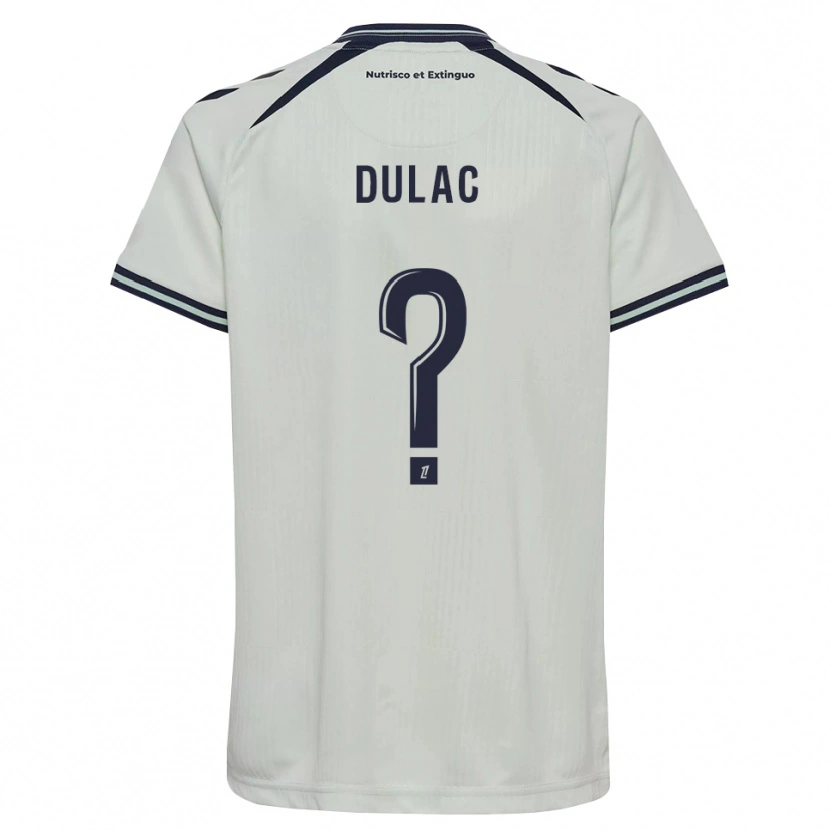 Danxen Kvinnor Bilal Dulac #0 Midnattsblå Vit Bortatröja Matchtröjor 2026/27 Tröjor T-Tröja