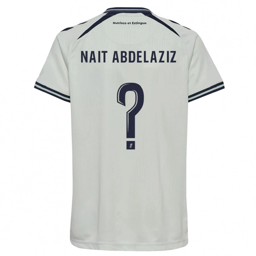 Danxen Kvinnor Elias Naït Abdelaziz #0 Midnattsblå Vit Bortatröja Matchtröjor 2026/27 Tröjor T-Tröja