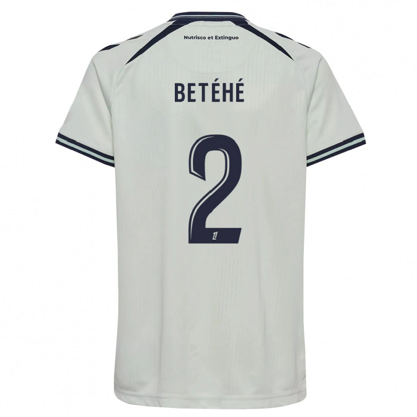 Danxen Kvinnor Aaron Betéhé #2 Midnattsblå Vit Bortatröja Matchtröjor 2026/27 Tröjor T-Tröja