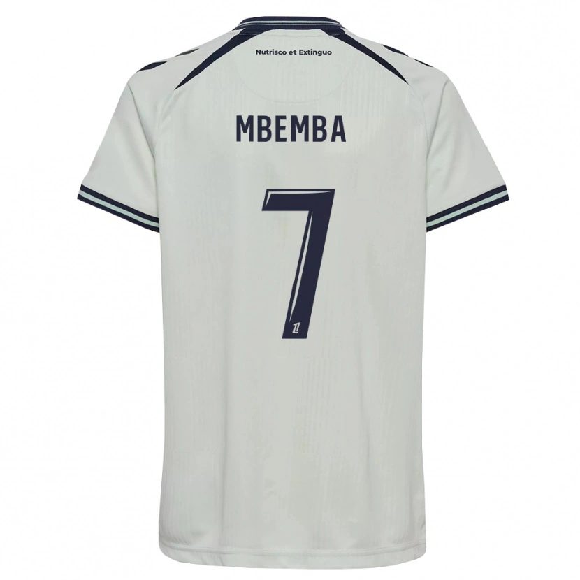 Danxen Kvinnor Abdallah Mbemba #7 Midnattsblå Vit Bortatröja Matchtröjor 2026/27 Tröjor T-Tröja
