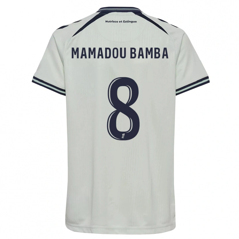 Danxen Kvinnor Ben Mamadou Bamba #8 Midnattsblå Vit Bortatröja Matchtröjor 2026/27 Tröjor T-Tröja