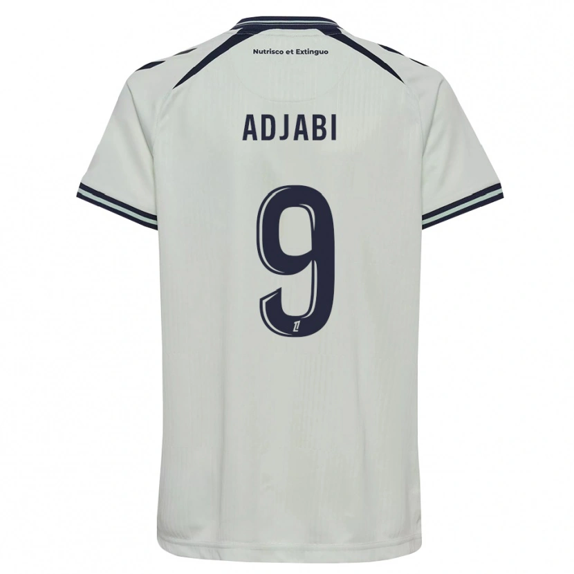 Danxen Kvinnor Ikram Adjabi #9 Midnattsblå Vit Bortatröja Matchtröjor 2026/27 Tröjor T-Tröja