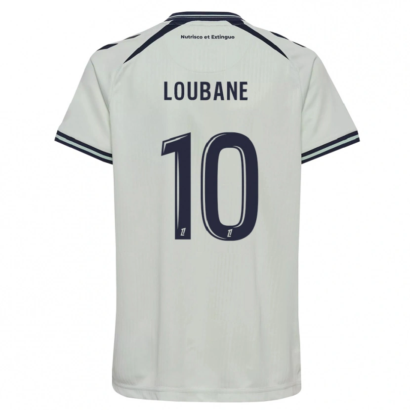 Danxen Kvinnor Yassine Loubane #10 Midnattsblå Vit Bortatröja Matchtröjor 2026/27 Tröjor T-Tröja