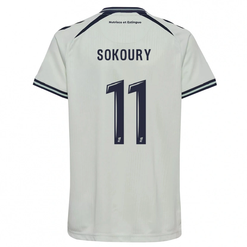 Danxen Kvinnor Junior Sokoury #11 Midnattsblå Vit Bortatröja Matchtröjor 2026/27 Tröjor T-Tröja