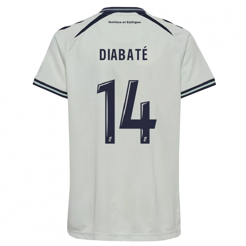 Danxen Kvinnor Adams Diabaté #14 Midnattsblå Vit Bortatröja Matchtröjor 2026/27 Tröjor T-Tröja