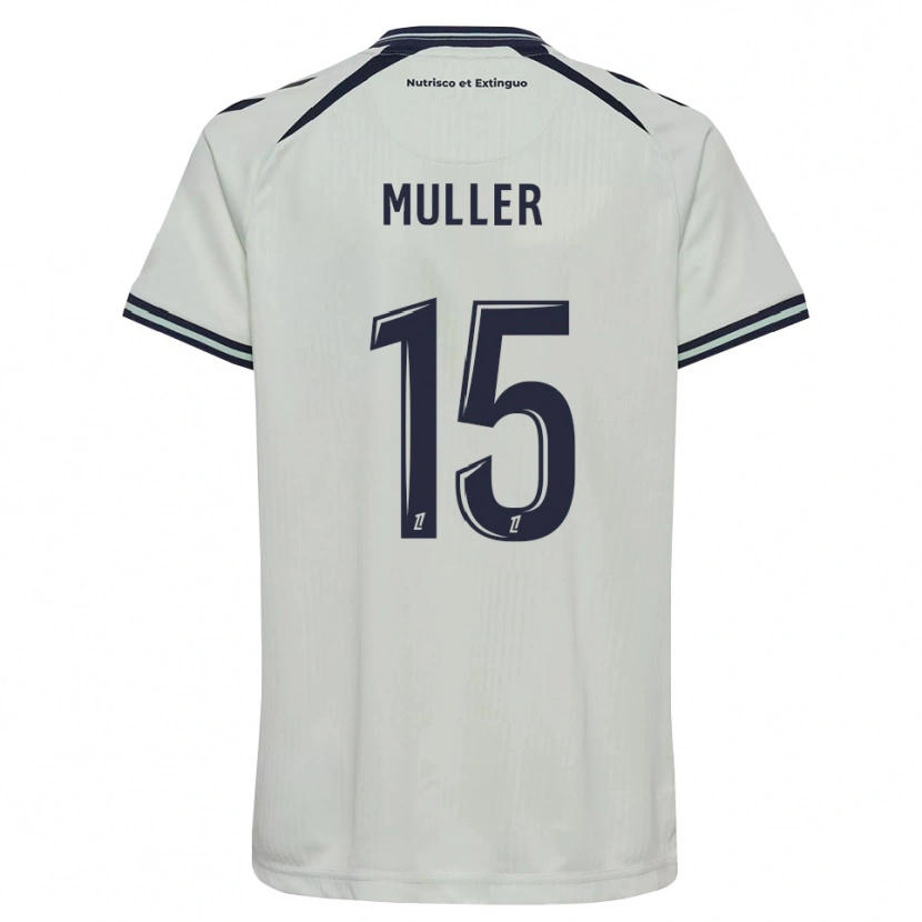 Danxen Kvinnor Laura Muller #15 Midnattsblå Vit Bortatröja Matchtröjor 2026/27 Tröjor T-Tröja