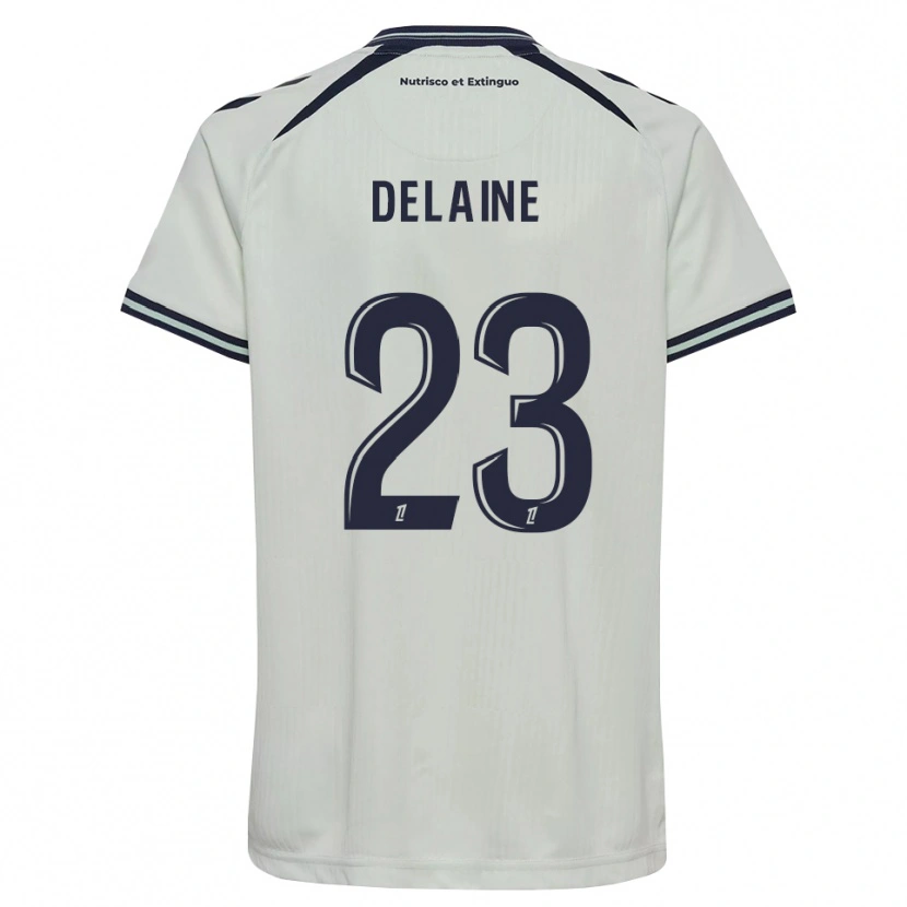 Danxen Kvinnor Thomas Delaine #23 Midnattsblå Vit Bortatröja Matchtröjor 2026/27 Tröjor T-Tröja