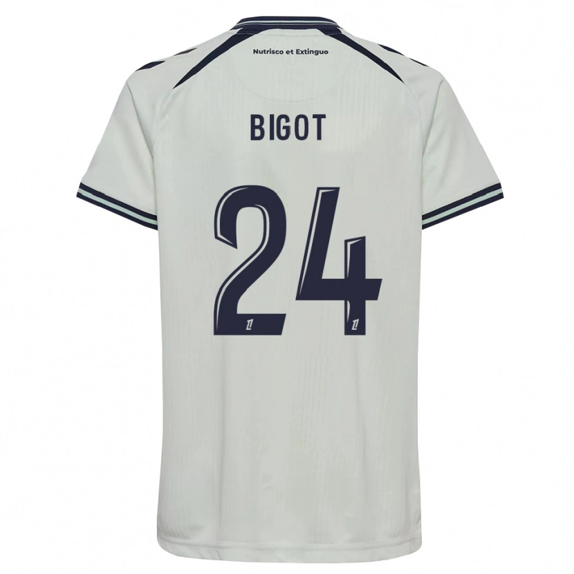 Danxen Kvinnor Maureen Bigot #24 Midnattsblå Vit Bortatröja Matchtröjor 2026/27 Tröjor T-Tröja