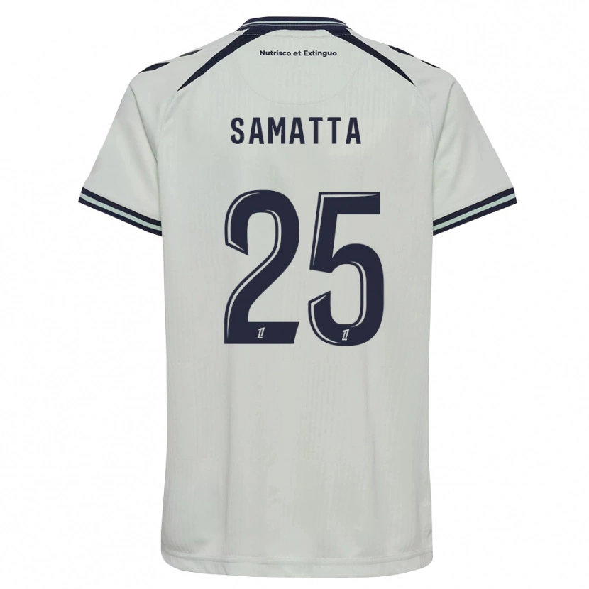 Danxen Kvinnor Mbwana Samatta #25 Midnattsblå Vit Bortatröja Matchtröjor 2026/27 Tröjor T-Tröja