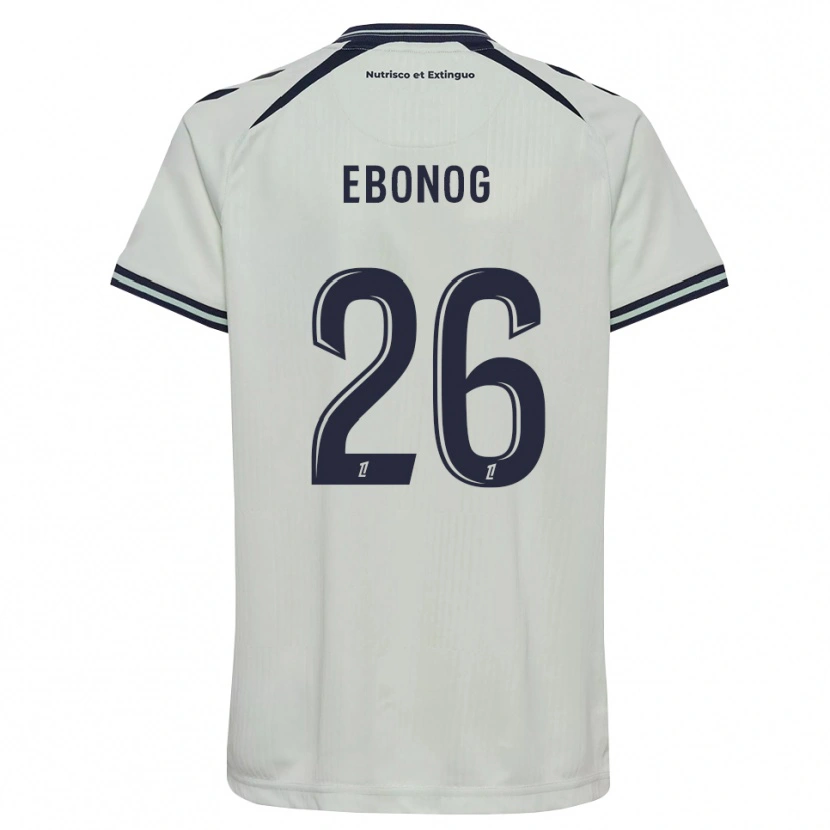 Danxen Kvinnor Simon Ebonog #26 Midnattsblå Vit Bortatröja Matchtröjor 2026/27 Tröjor T-Tröja