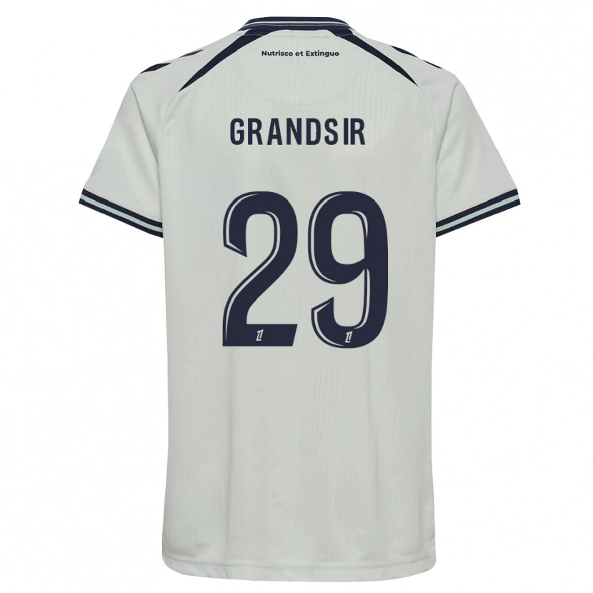 Danxen Kvinnor Samuel Grandsir #29 Midnattsblå Vit Bortatröja Matchtröjor 2026/27 Tröjor T-Tröja