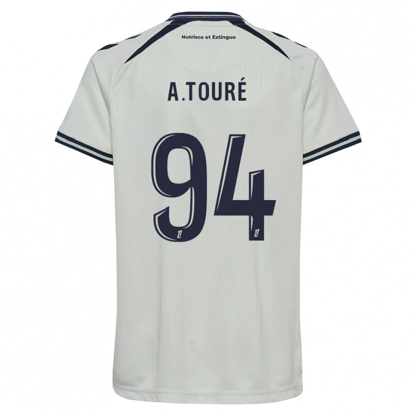 Danxen Kvinnor Abdoulaye Touré #94 Midnattsblå Vit Bortatröja Matchtröjor 2026/27 Tröjor T-Tröja