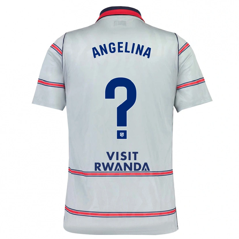 Danxen Kvinnor David Angelina #0 Grå Röd Marinblå Tredjesatsen Matchtröjor 2026/27 Tröjor T-Tröja