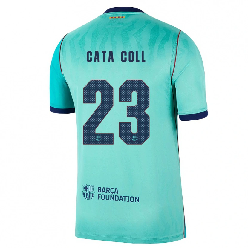 Danxen Kvinnor Cata Coll #23 Aqua Mörk Turkosa Kunglig Blå Tredjesatsen Matchtröjor 2026/27 Tröjor T-Tröja