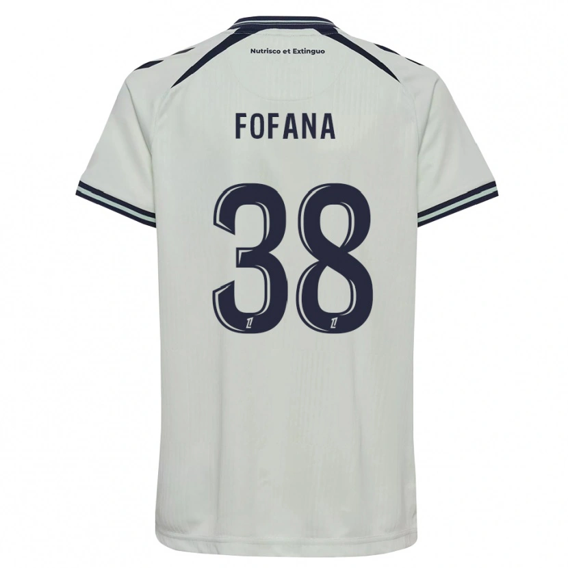 Danxen Kvinnor Rayan Fofana #38 Midnattsblå Vit Bortatröja Matchtröjor 2026/27 Tröjor T-Tröja