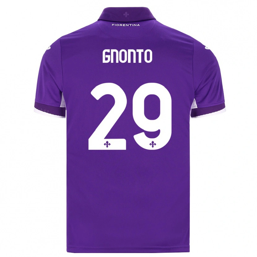 Danxen Barn Wilfried Gnonto #29 Lila Vit Rosa Hemmatröja Matchtröjor 2026/27 Tröjor T-Tröja