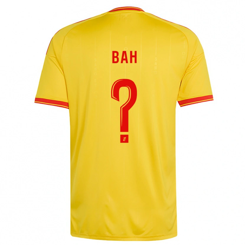 Danxen Barn Souleymane Bah #0 Guld Orange Röd Hemmatröja Matchtröjor 2026/27 Tröjor T-Tröja