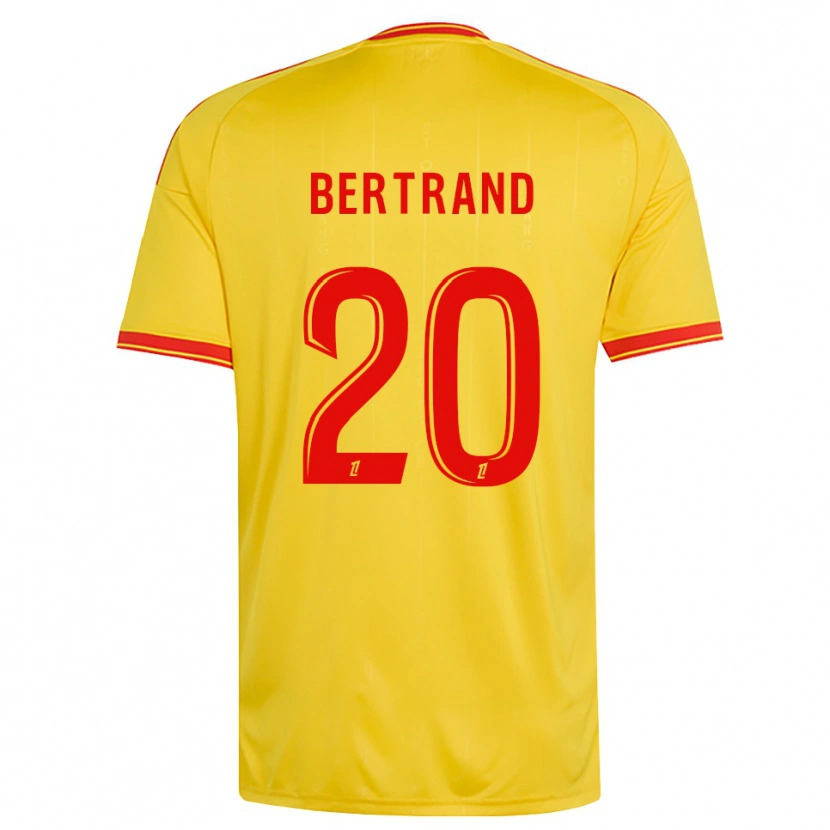 Danxen Barn Clara Bertrand #20 Guld Orange Röd Hemmatröja Matchtröjor 2026/27 Tröjor T-Tröja