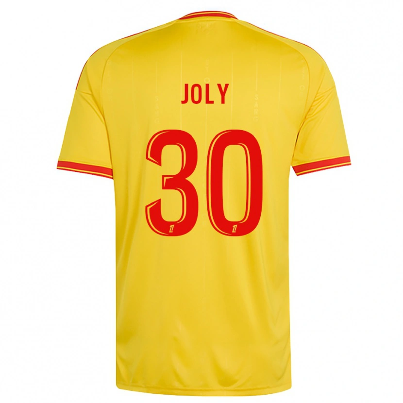 Danxen Barn Blandine Joly #30 Guld Orange Röd Hemmatröja Matchtröjor 2026/27 Tröjor T-Tröja