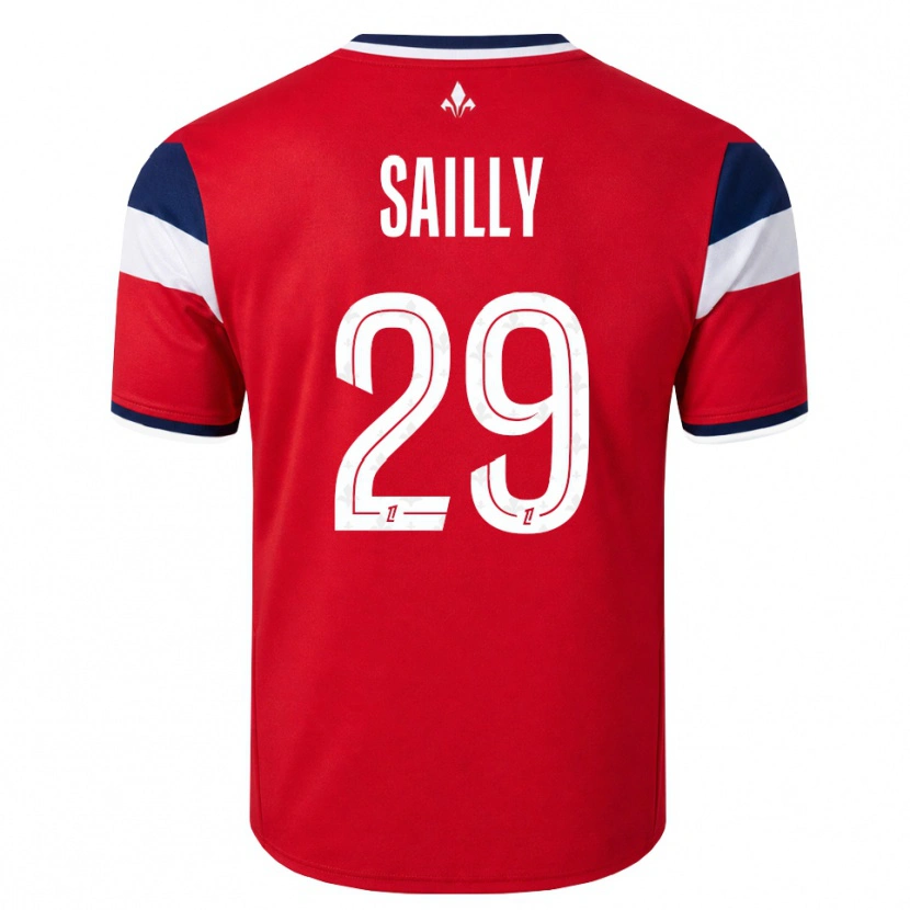 Danxen Barn Charlotte Sailly #29 Röd Vit Kunglig Blå Hemmatröja Matchtröjor 2026/27 Tröjor T-Tröja