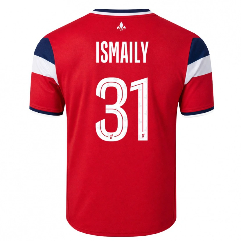 Danxen Barn Ismaily #31 Röd Vit Kunglig Blå Hemmatröja Matchtröjor 2026/27 Tröjor T-Tröja