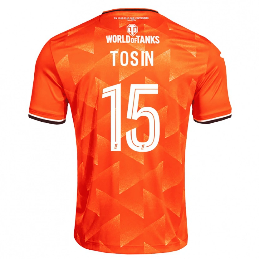 Danxen Barn Aiyegun Tosin #15 Orange Vit Svart Hemmatröja Matchtröjor 2026/27 Tröjor T-Tröja