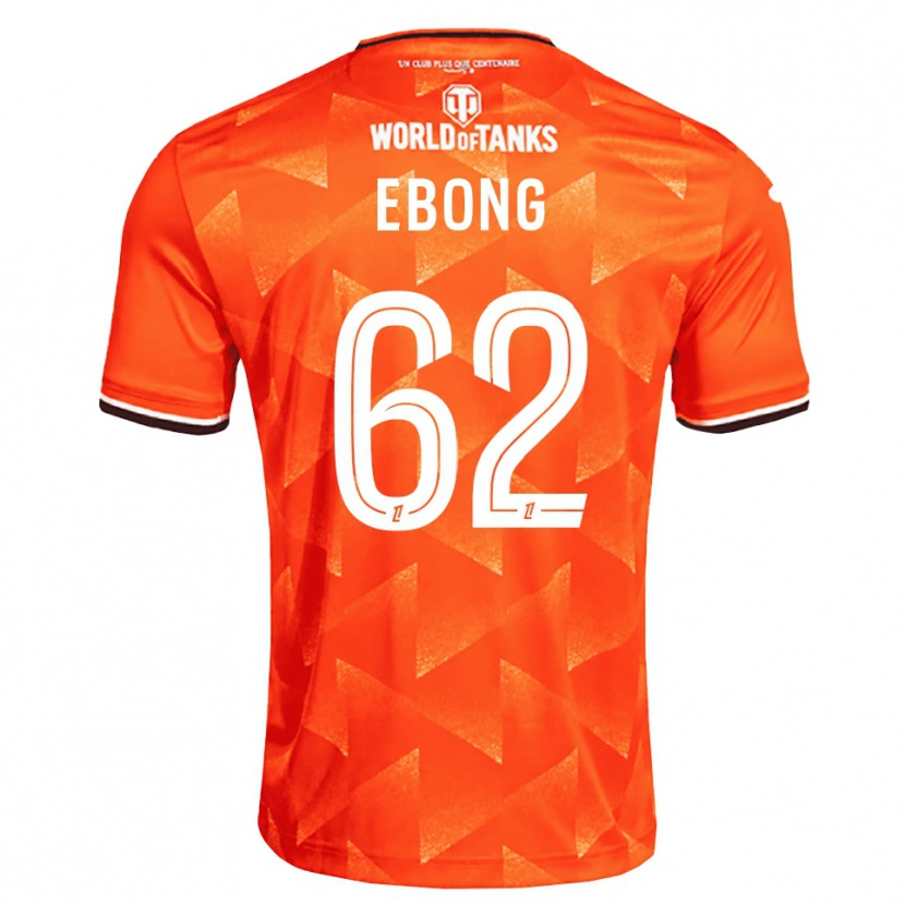 Danxen Barn Arthur Avom #62 Orange Vit Svart Hemmatröja Matchtröjor 2026/27 Tröjor T-Tröja