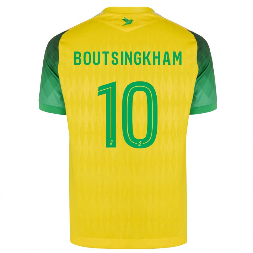 Danxen Barn Hugo Boutsingkham #10 Gul Grön Röd Hemmatröja Matchtröjor 2026/27 Tröjor T-Tröja