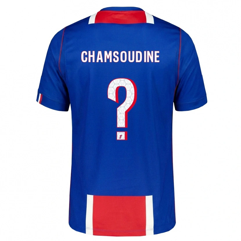 Danxen Barn Hanna'a Chamsoudine #0 Röd Vit Blå Hemmatröja Matchtröjor 2026/27 Tröjor T-Tröja