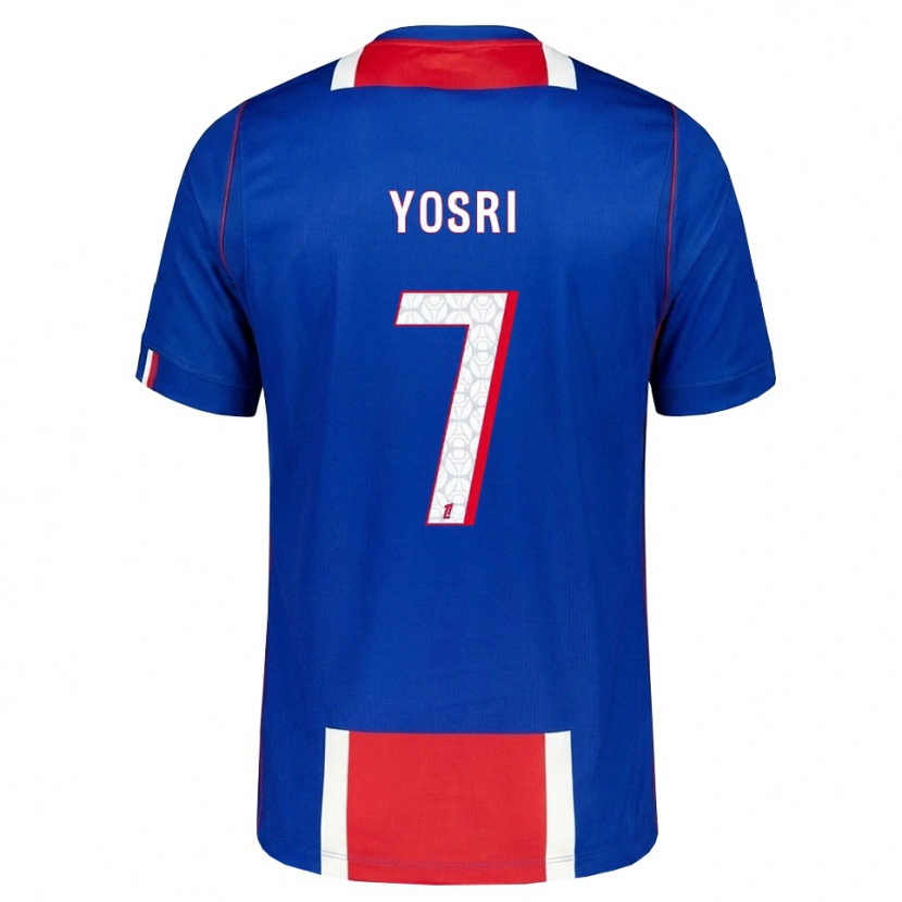 Danxen Barn Bouzid Yosri #7 Röd Vit Blå Hemmatröja Matchtröjor 2026/27 Tröjor T-Tröja