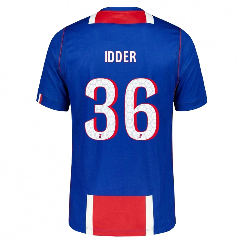 Danxen Barn Younes Idder #36 Röd Vit Blå Hemmatröja Matchtröjor 2026/27 Tröjor T-Tröja