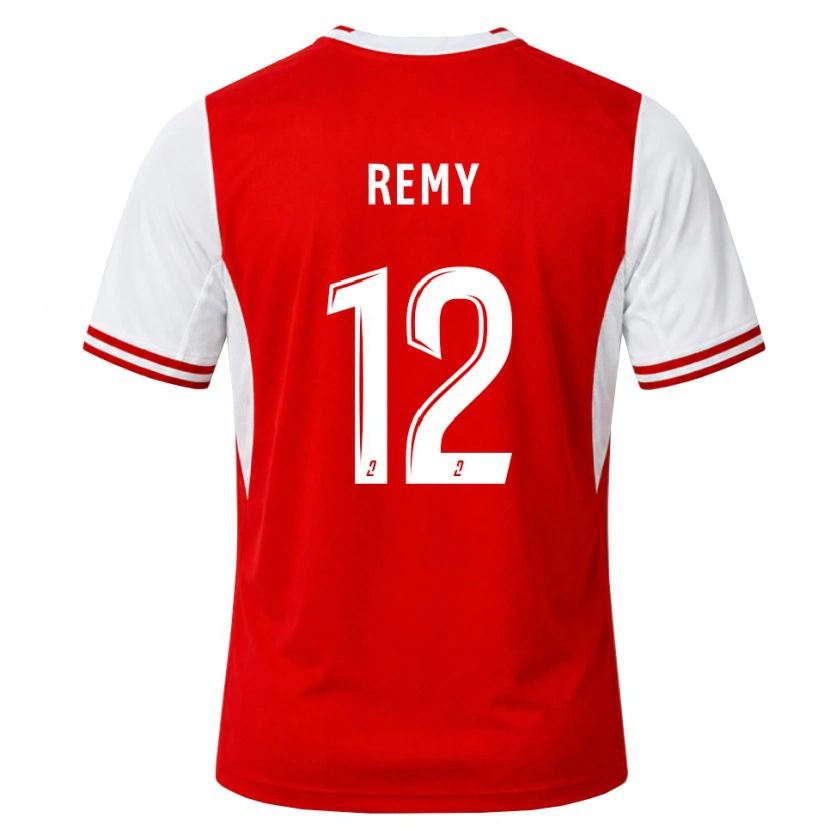Danxen Barn Mathéo Remy #12 Röd Vit Hemmatröja Matchtröjor 2026/27 Tröjor T-Tröja