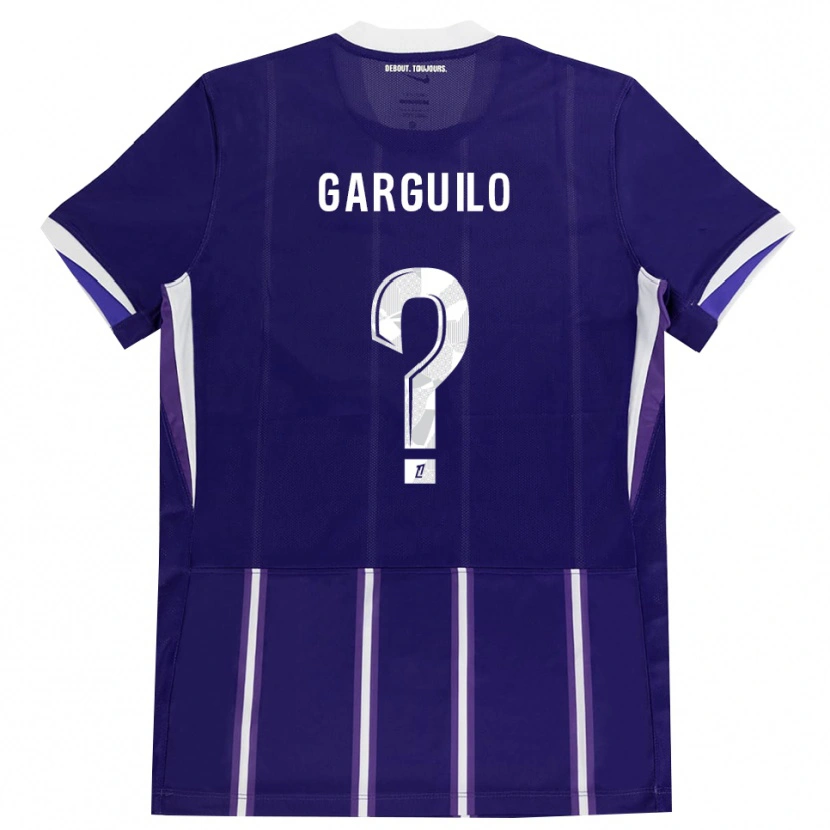 Danxen Barn Leny Garguilo #0 Lila Vit Hemmatröja Matchtröjor 2026/27 Tröjor T-Tröja