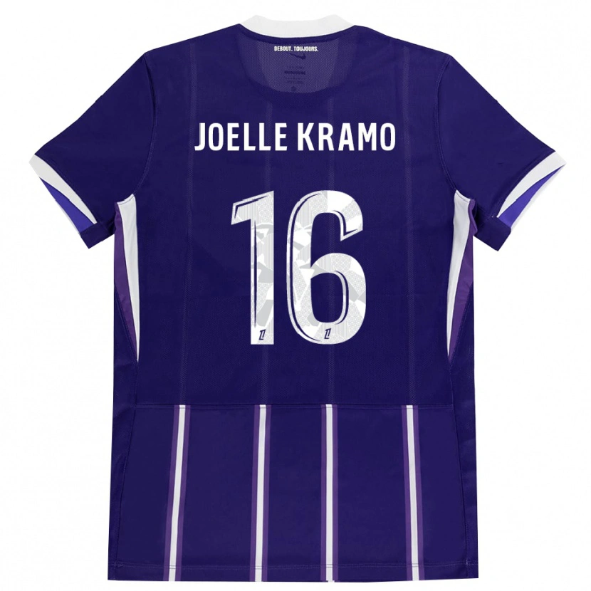 Danxen Barn Marie Joelle Kramo #16 Lila Vit Hemmatröja Matchtröjor 2026/27 Tröjor T-Tröja