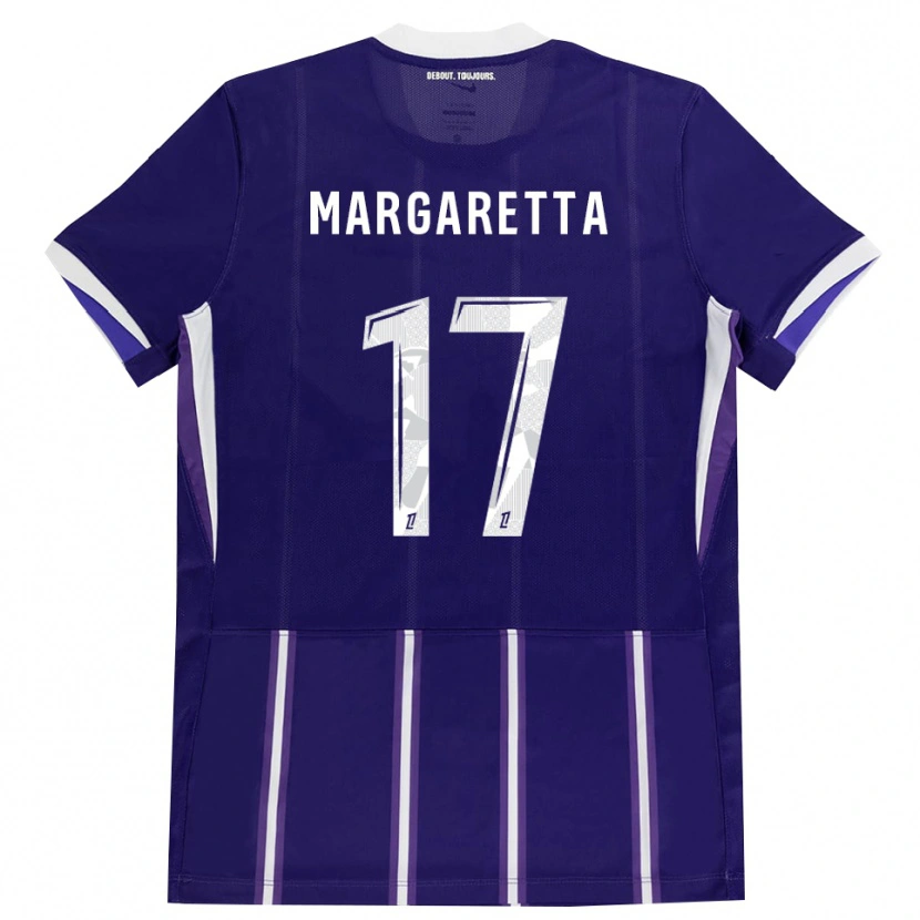 Danxen Barn Jessica Margaretta #17 Lila Vit Hemmatröja Matchtröjor 2026/27 Tröjor T-Tröja