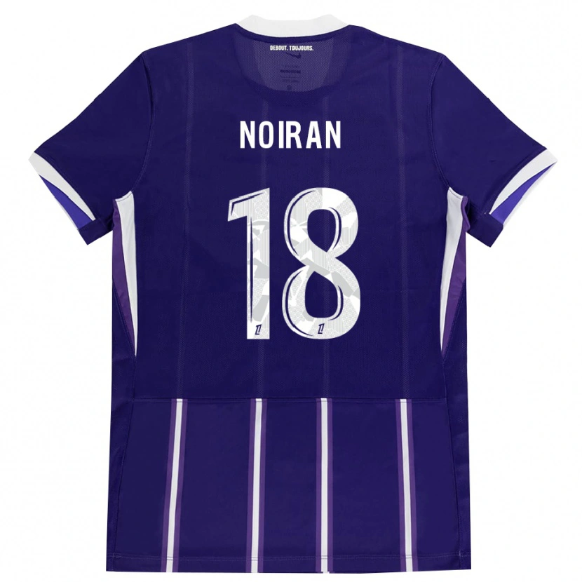 Danxen Barn Clara Noiran #18 Lila Vit Hemmatröja Matchtröjor 2026/27 Tröjor T-Tröja