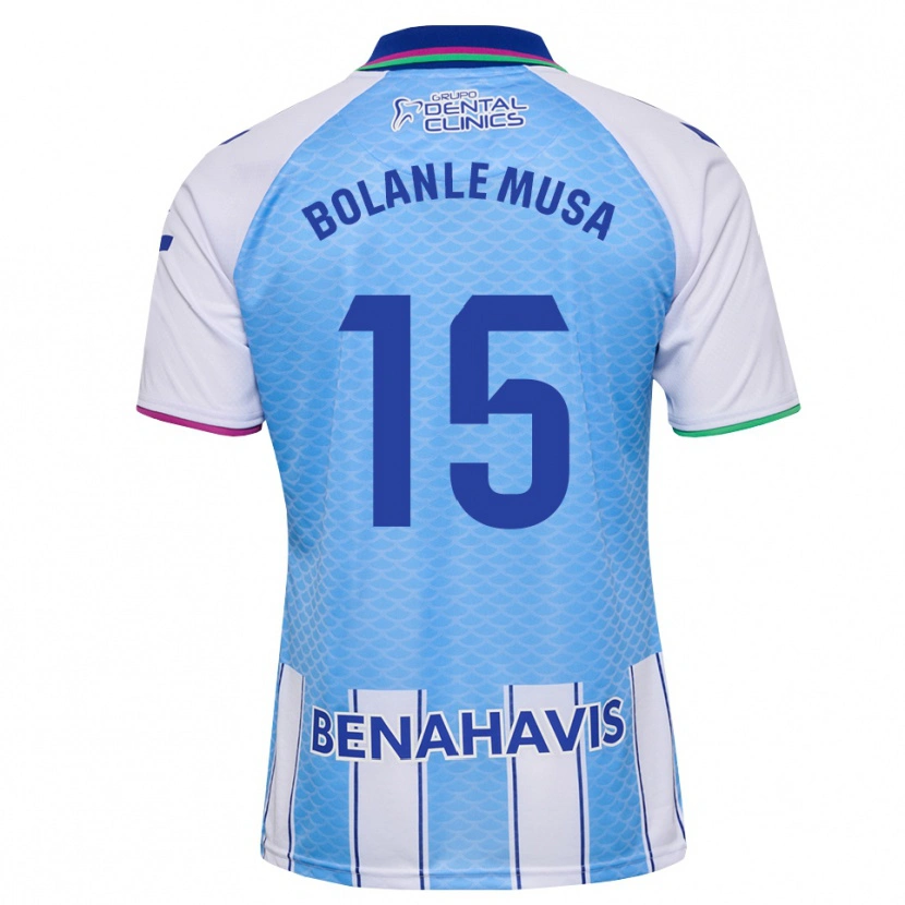 Danxen Barn Wahab Bolanle Musa #15 Djup Himmelsblå Vit Hemmatröja Matchtröjor 2026/27 Tröjor T-Tröja
