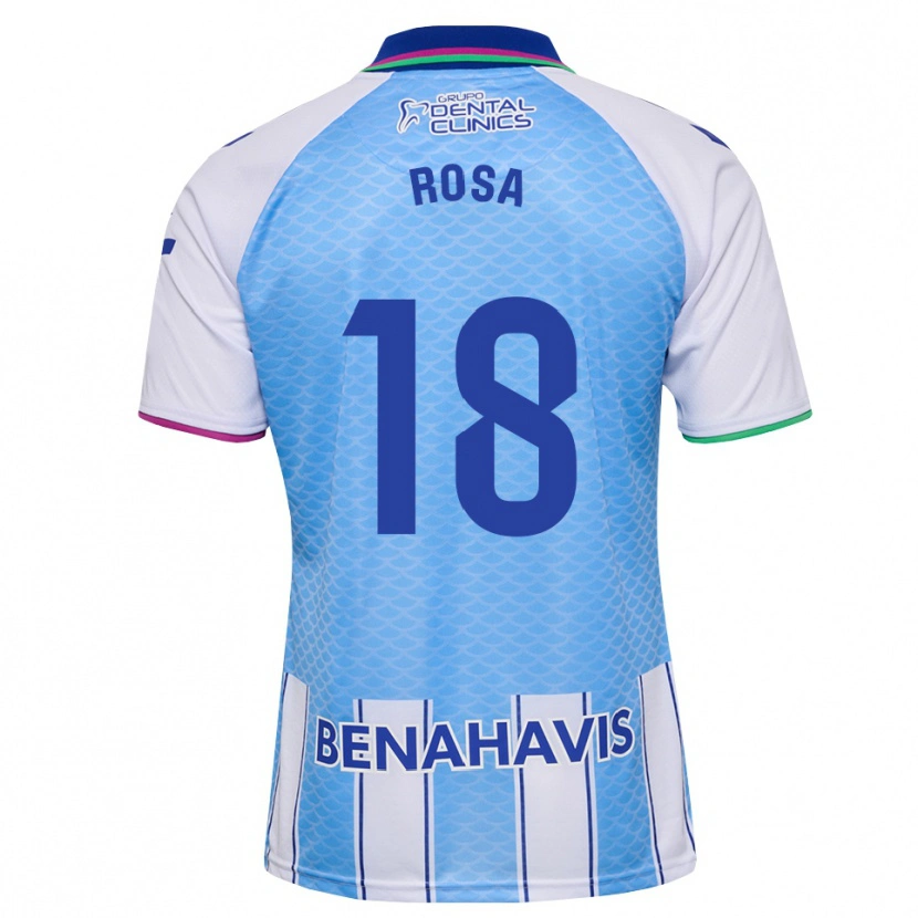 Danxen Barn Marcos Rosa #18 Djup Himmelsblå Vit Hemmatröja Matchtröjor 2026/27 Tröjor T-Tröja