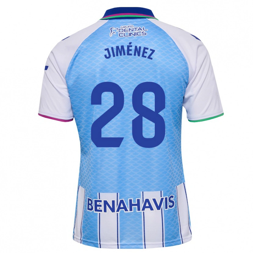 Danxen Barn Alberto Jiménez #28 Djup Himmelsblå Vit Hemmatröja Matchtröjor 2026/27 Tröjor T-Tröja
