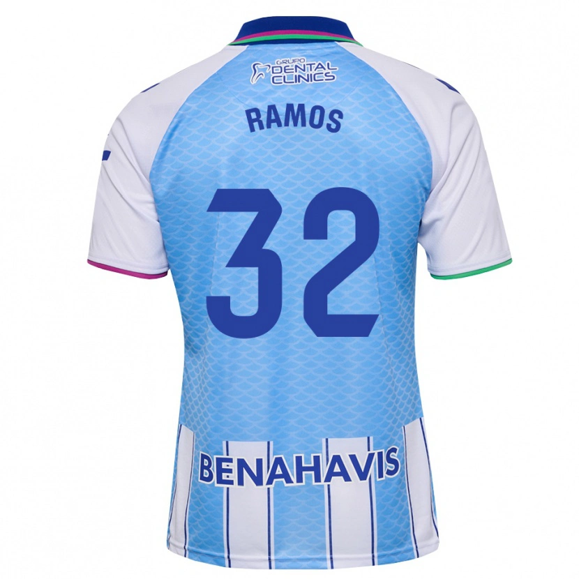 Danxen Barn Salva Ramos #32 Djup Himmelsblå Vit Hemmatröja Matchtröjor 2026/27 Tröjor T-Tröja